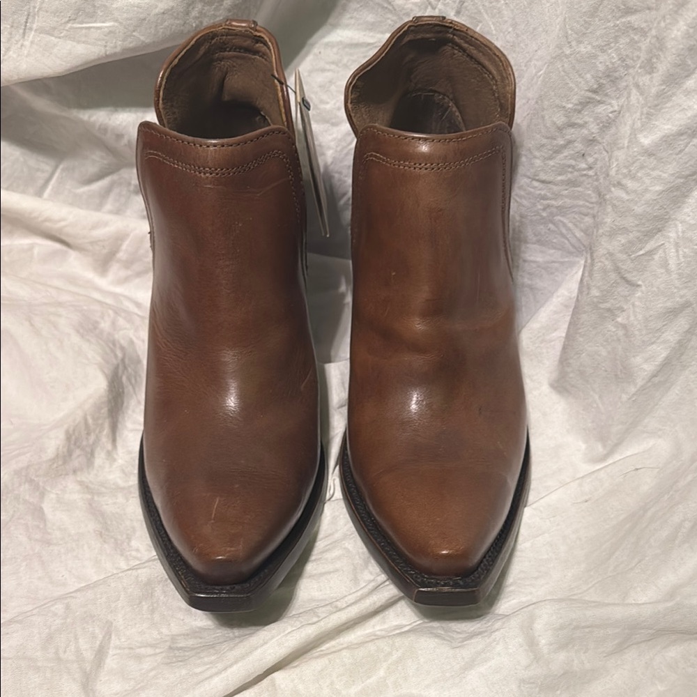 Ariat Brown Leather Ankle Boots